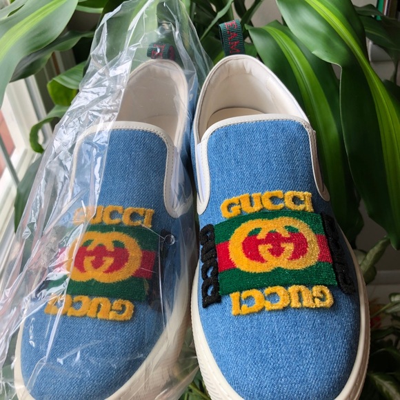 ‼️BRAND NEW‼️ Kura Denim Gucci Loafers - Picture 3 of 7